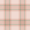 Papel pintado infantil escocés rosa y verde | 10 m