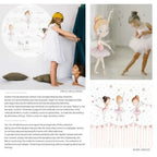 Papel de Parede Dançarinos da Cegonha SDC-CC-002 | Infantil