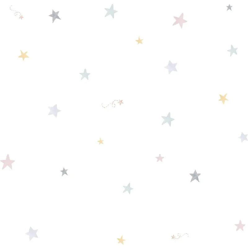 Papel Pintado ESTRELLAS ACUARELA tonos pastelPapel PintadoHome & Garden > Decor > Wallpaper
