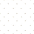 Papel pintado con estrellas en beige para niños