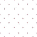 Papel de parede com estrelas em rosa antigo para crianças