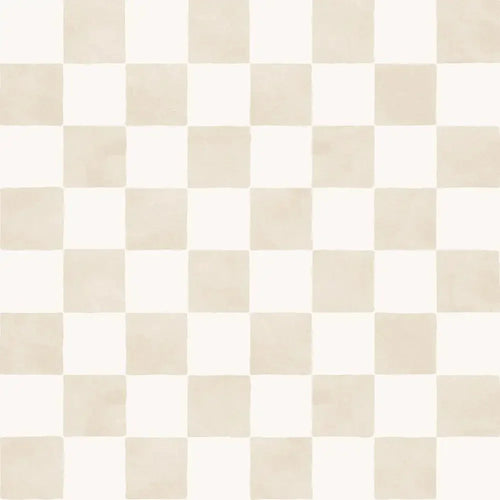 Papel pintado infantil de la colección Damas en acuarela beige