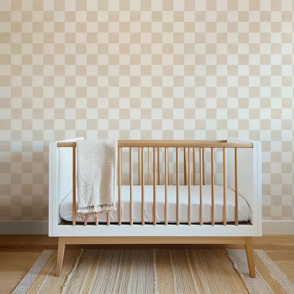 Children's wallpaper from the Ladies in Beige Watercolor collection