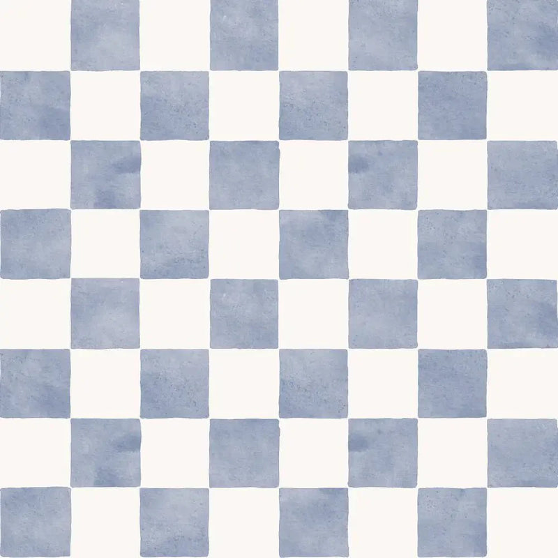 Papel Pintado Infantil "Damas" Acuarela BleuPapel PintadoHome & Garden > Decor > Wallpaper