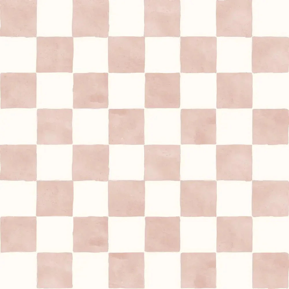 Papel de parede infantil com aguarela de mulheres | Rosé para crianças
