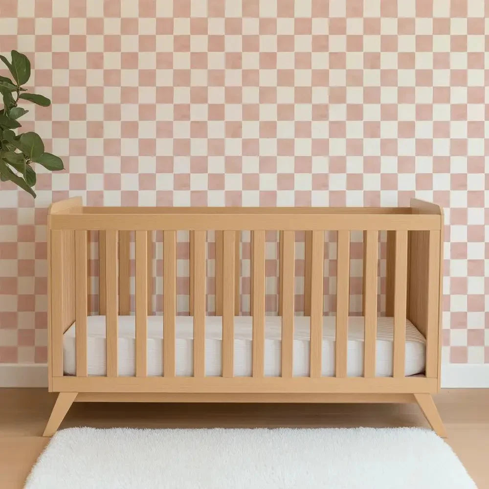 Papel de parede infantil com aguarela de mulheres | Rosé para crianças