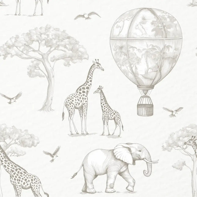 Papel Pintado Infantil Jirafas & GlobosPapel PintadoHome & Garden > Decor > Wallpaper