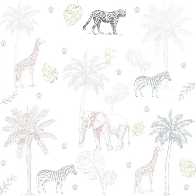 Papel Pintado JUNGLA SDC-JG-004 ROSAPapel PintadoHome & Garden > Decor > Wallpaper