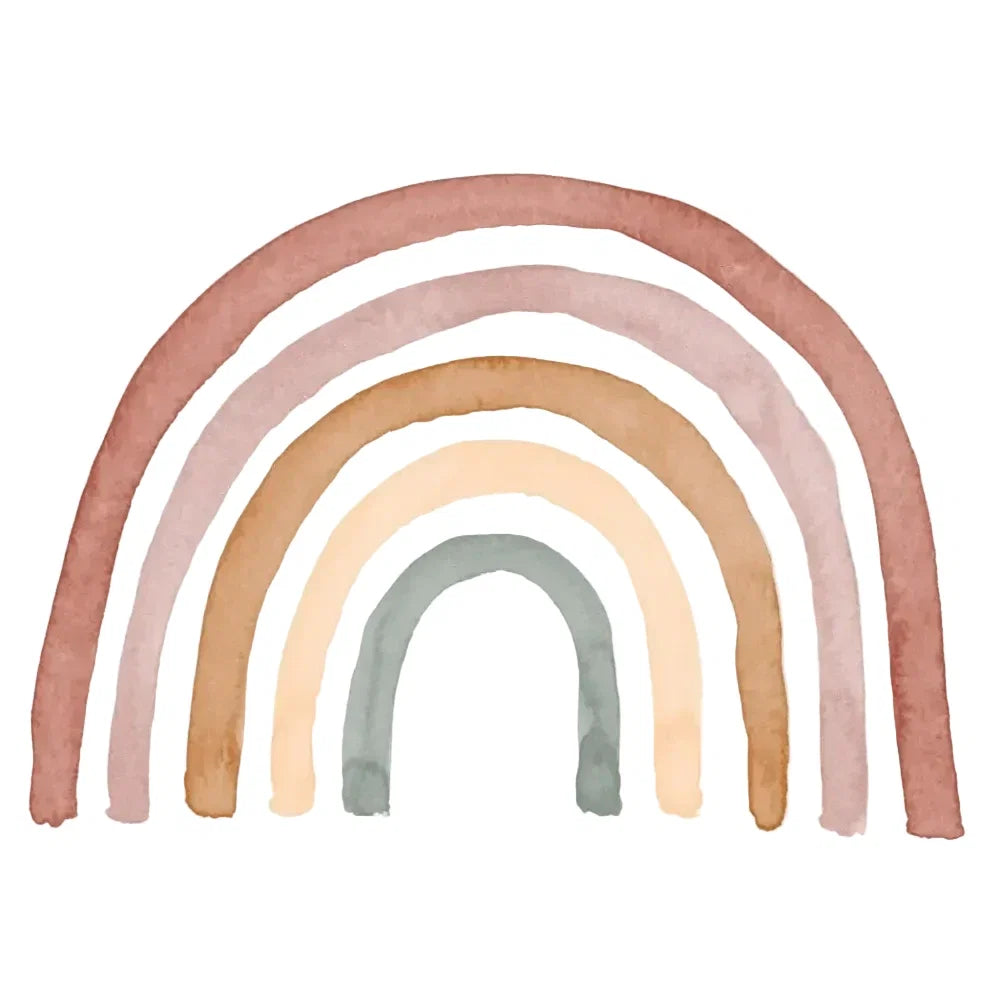 Vinilo decorativo infantil Rainbow | reposicionable