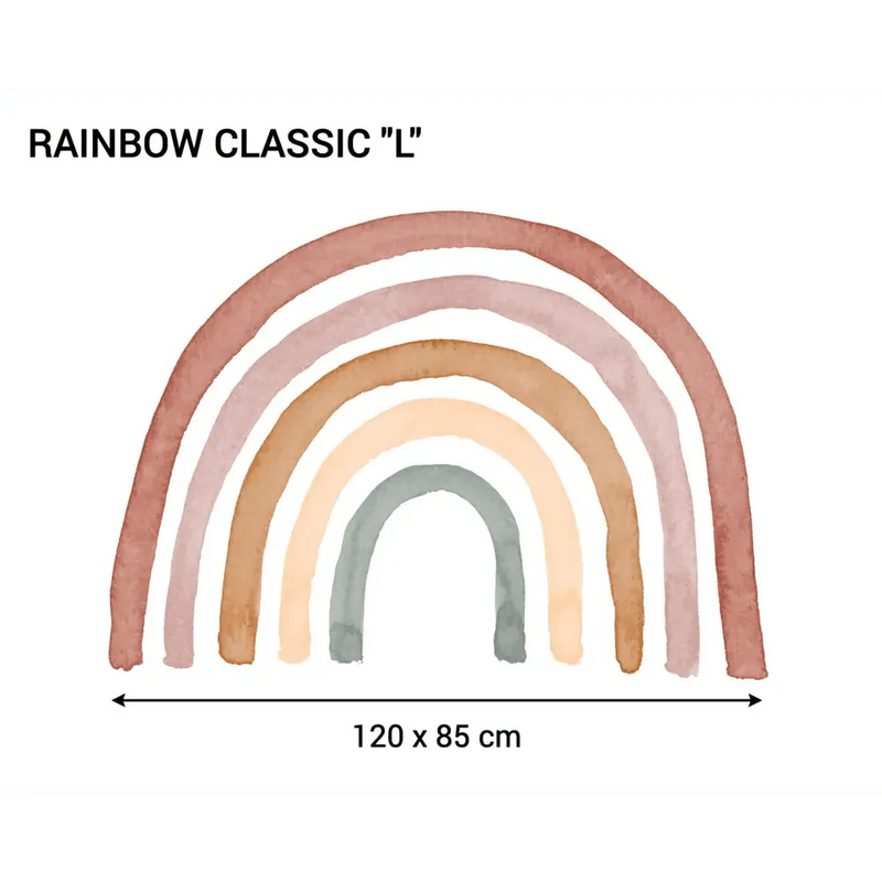 Vinilo Infantil Reposicionable RAINBOW CLASSIC - SUEÑOS DE CIGUEÑAViniloArts & Entertainment > Hobbies & Creative Arts > Arts & Crafts > Art & Crafting Materials > Embellishments & Trims > Decorative Stickers