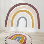 Vinilo infantil rainbow multi | Fácil de aplicar