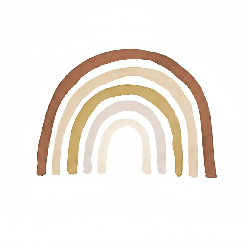 Rainbow Toffee Repositionable Kids Vinyl | Decorative