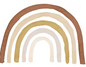 Rainbow Toffee Repositionable Kids Vinyl | Decorative