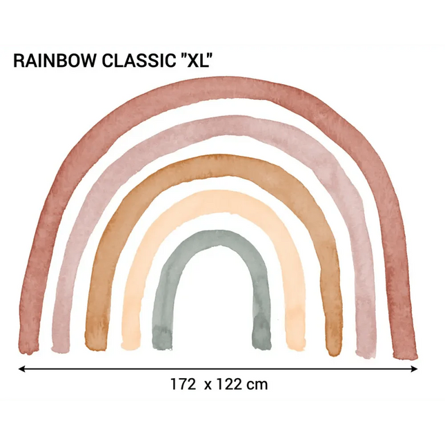 Vinilo Decorativo Infantil RAINBOW - SUEÑOS DE CIGUEÑAViniloArts & Entertainment > Hobbies & Creative Arts > Arts & Crafts > Art & Crafting Materials > Embellishments & Trims > Decorative Stickers