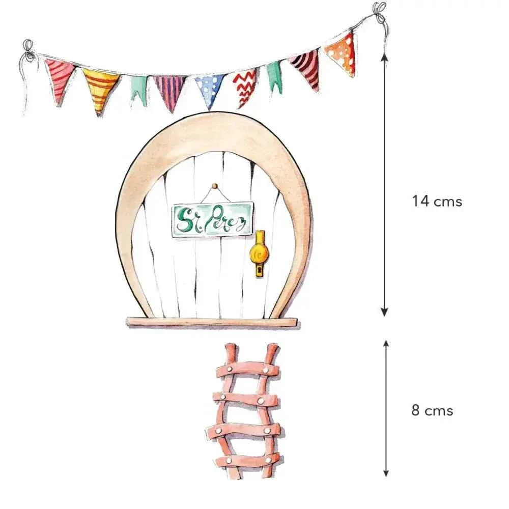 Vinilos infantiles Ratoncito Pérez pintados a mano