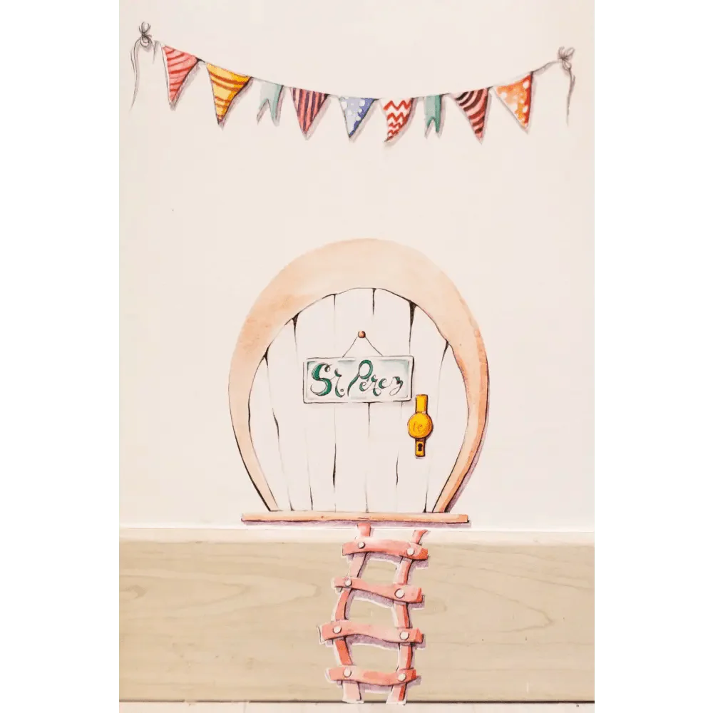 Puerta Ratoncito Perez SDC-VIN-SRP-001ViniloArts & Entertainment > Hobbies & Creative Arts > Arts & Crafts > Art & Crafting Materials > Embellishments & Trims > Decorative Stickers