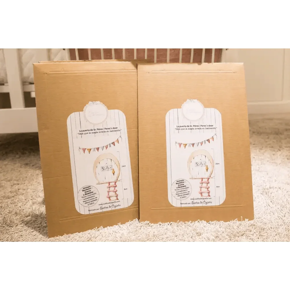 Vinilos infantiles Ratoncito Pérez pintados a mano