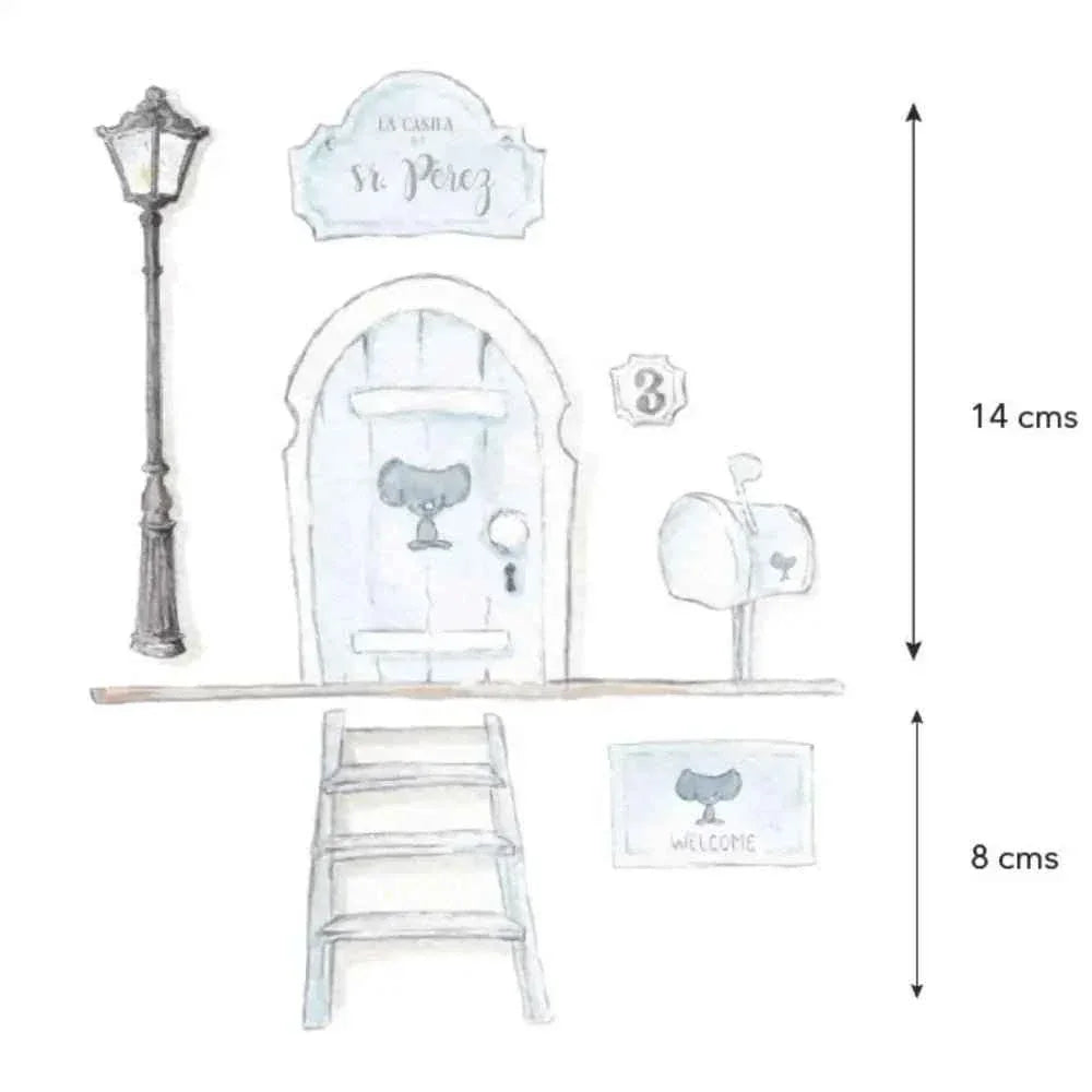 Vinilos ratoncito Perez infantiles | pintados a mano