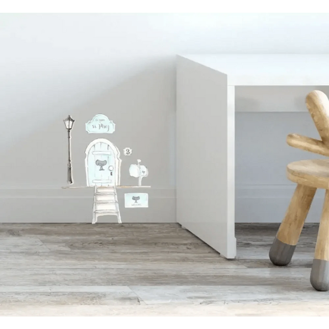 Puerta Ratoncito Perez SDC-VIN-SRP-003ViniloArts & Entertainment > Hobbies & Creative Arts > Arts & Crafts > Art & Crafting Materials > Embellishments & Trims > Decorative Stickers