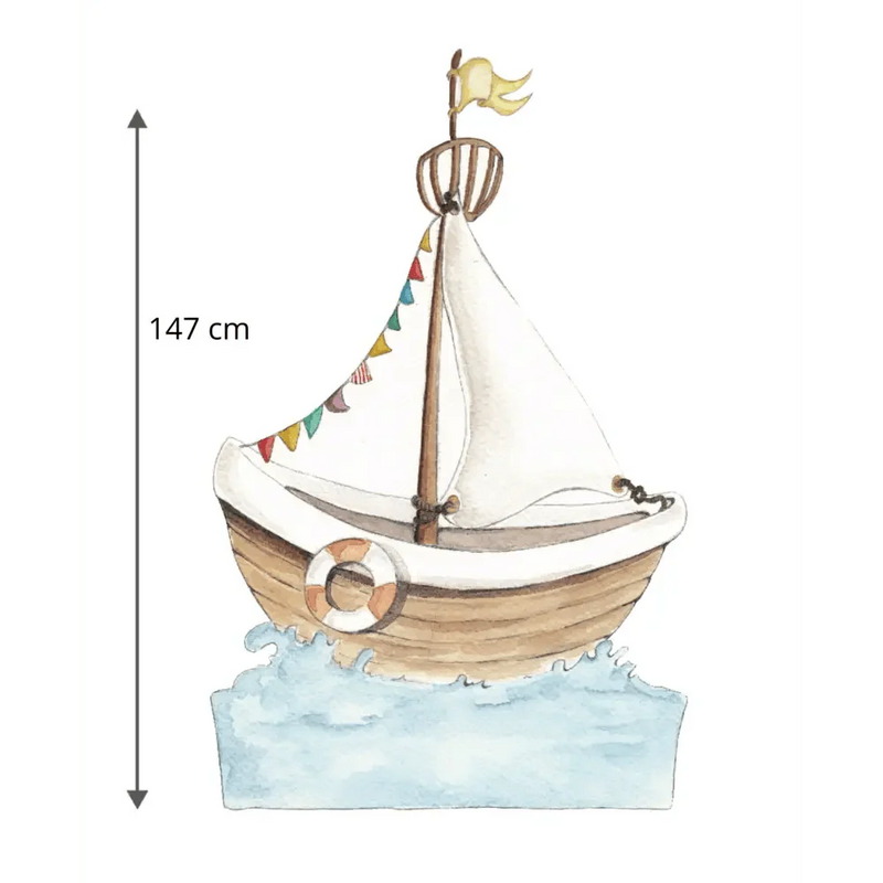 Vinilo Cabecero Barco LITTLE BOATViniloArts & Entertainment > Hobbies & Creative Arts > Arts & Crafts > Art & Crafting Materials > Embellishments & Trims > Decorative Stickers