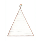 Children's teepee headboard vinyl | Hand-drawn