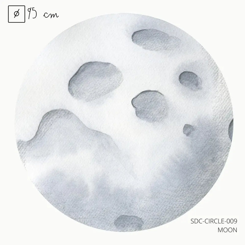 Vinilo Circle Ø95cm "MOON"ViniloArts & Entertainment > Hobbies & Creative Arts > Arts & Crafts > Art & Crafting Materials > Embellishments & Trims > Decorative Stickers