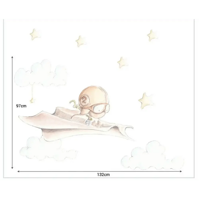 Vinilo de Tela Infantil AVION DE PAPELViniloArts & Entertainment > Hobbies & Creative Arts > Arts & Crafts > Art & Crafting Materials > Embellishments & Trims > Decorative Stickers