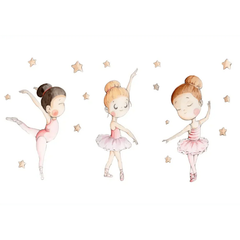Vinilo de Tela Infantil. BAILARINAS Colección BAILAMOSViniloArts & Entertainment > Hobbies & Creative Arts > Arts & Crafts > Art & Crafting Materials > Embellishments & Trims > Decorative Stickers