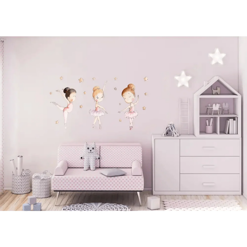 Vinilo de Tela Infantil. BAILARINAS Colección BAILAMOSViniloArts & Entertainment > Hobbies & Creative Arts > Arts & Crafts > Art & Crafting Materials > Embellishments & Trims > Decorative Stickers