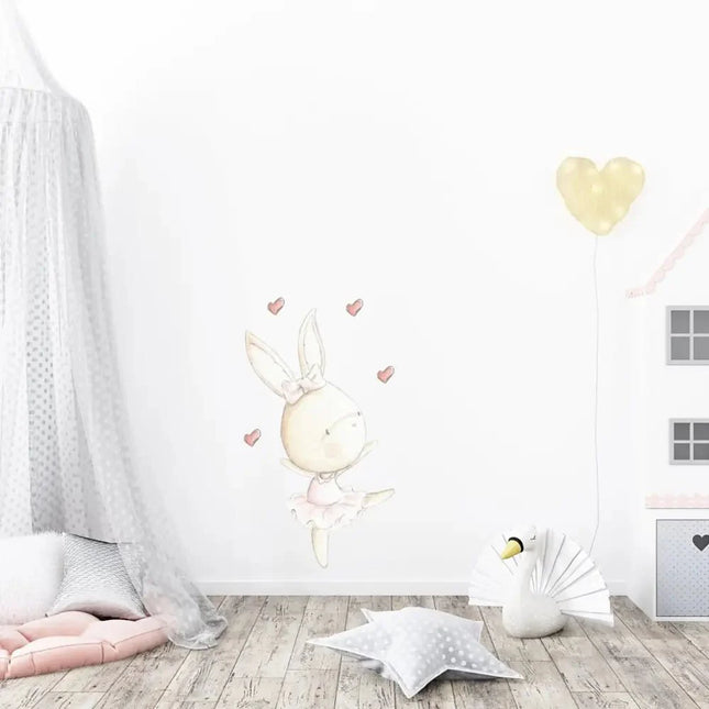 Vinilo de Tela Infantil Conejita Bailarina DANCE RABBIT 01ViniloArts & Entertainment > Hobbies & Creative Arts > Arts & Crafts > Art & Crafting Materials > Embellishments & Trims > Decorative Stickers