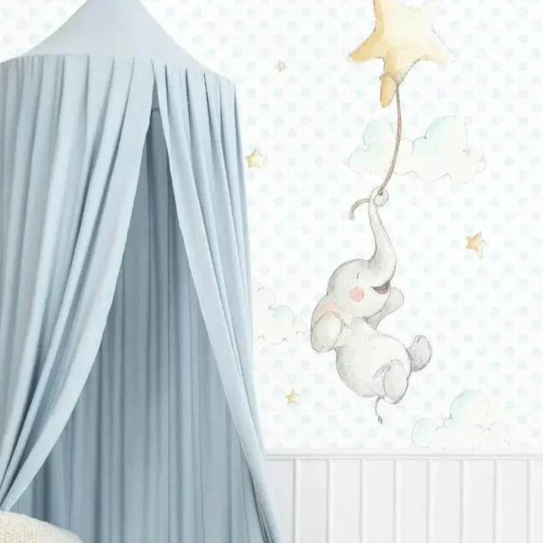 Children's fabric decorative vinyl | happy elephant