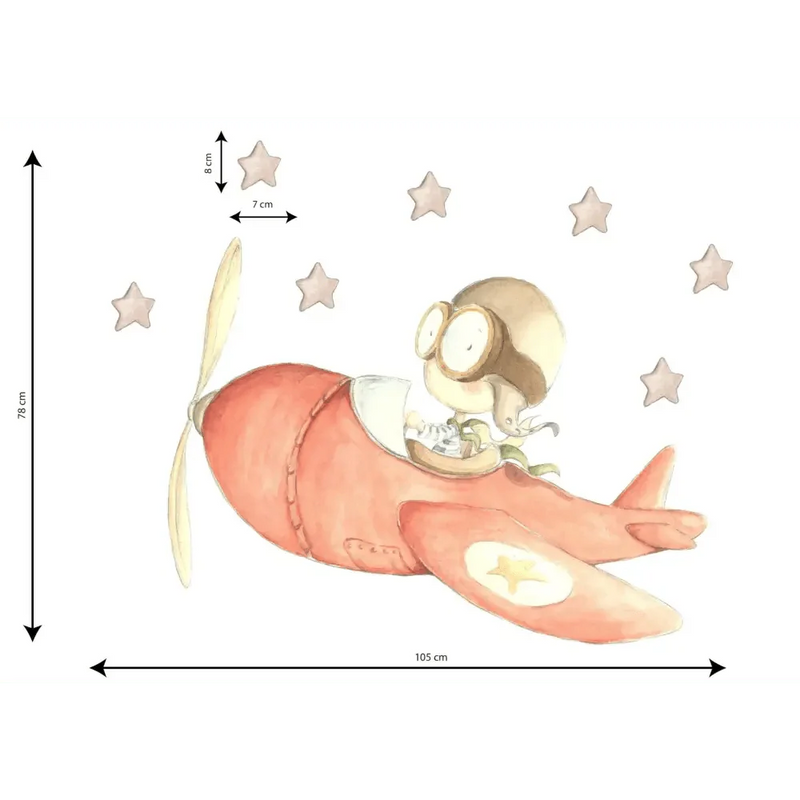 Vinilo de Tela Infantil FAST PLANEViniloArts & Entertainment > Hobbies & Creative Arts > Arts & Crafts > Art & Crafting Materials > Embellishments & Trims > Decorative Stickers