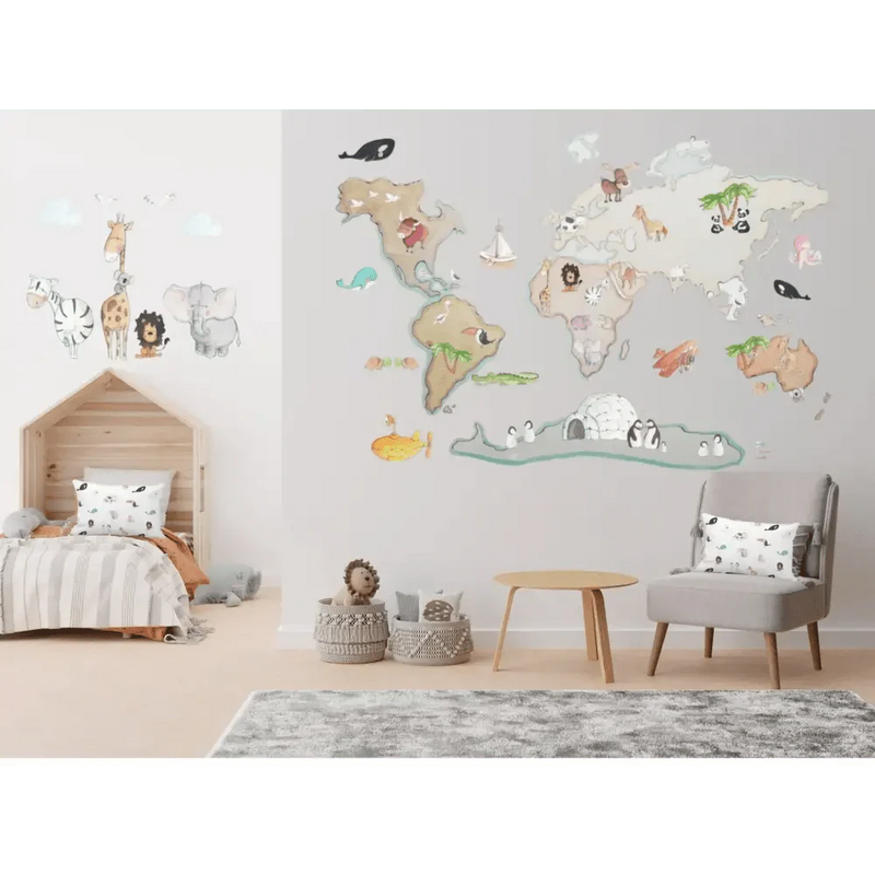 Vinilo de Tela Infantil MADAGASCARViniloArts & Entertainment > Hobbies & Creative Arts > Arts & Crafts > Art & Crafting Materials > Embellishments & Trims > Decorative Stickers