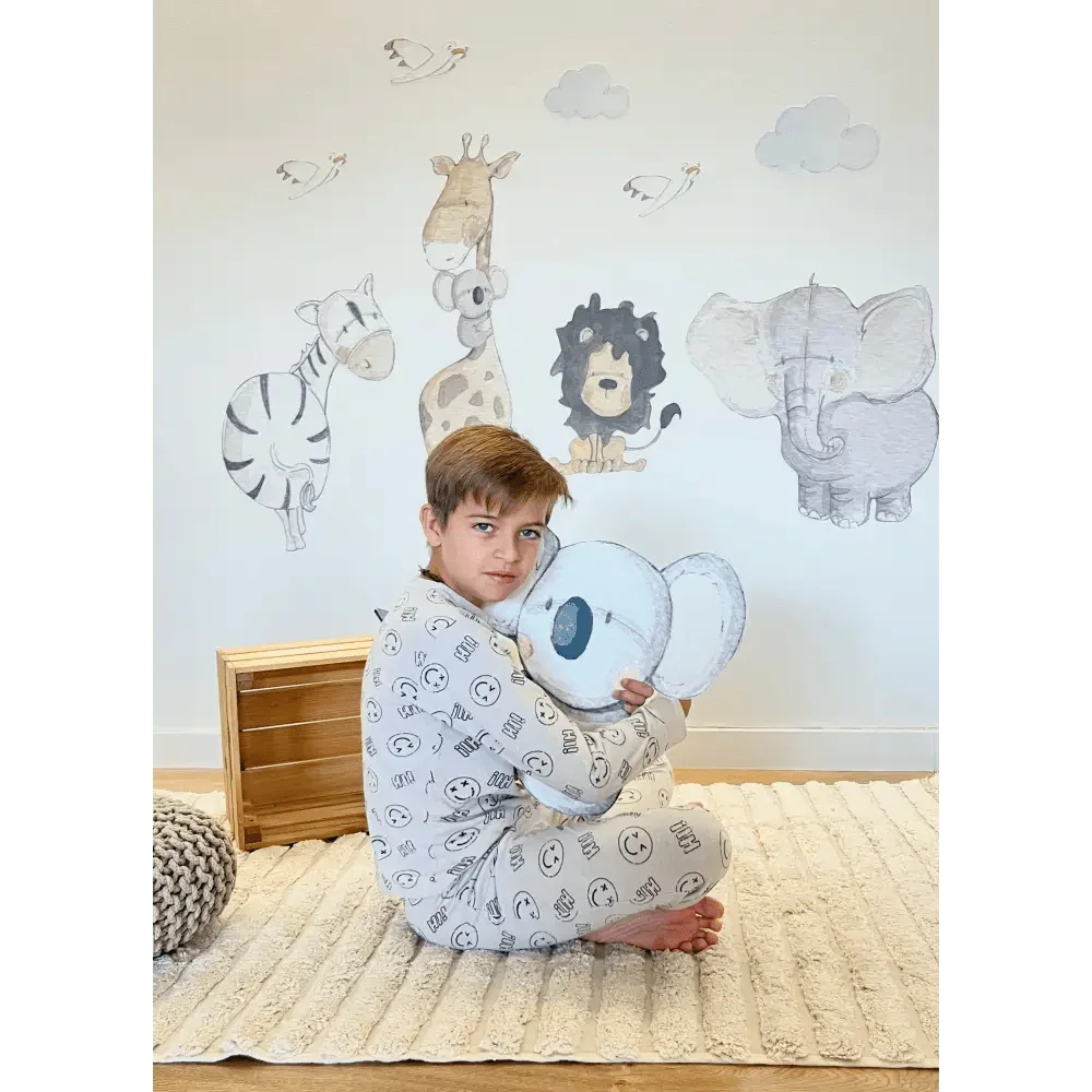 Vinil decorativo infantil de Madagáscar | Tecido autocolante sem PVC