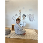 Vinil decorativo infantil de Madagáscar | Tecido autocolante sem PVC
