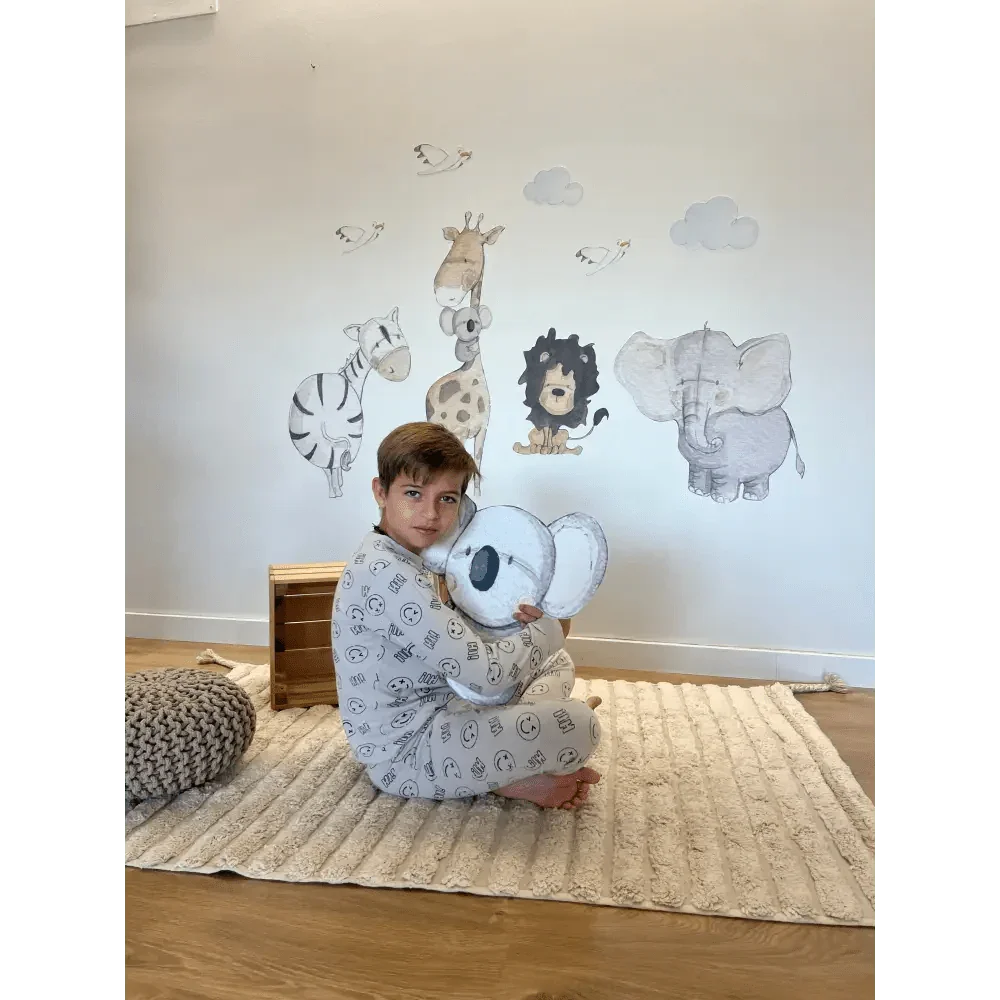 Vinil decorativo infantil de Madagáscar | Tecido autocolante sem PVC