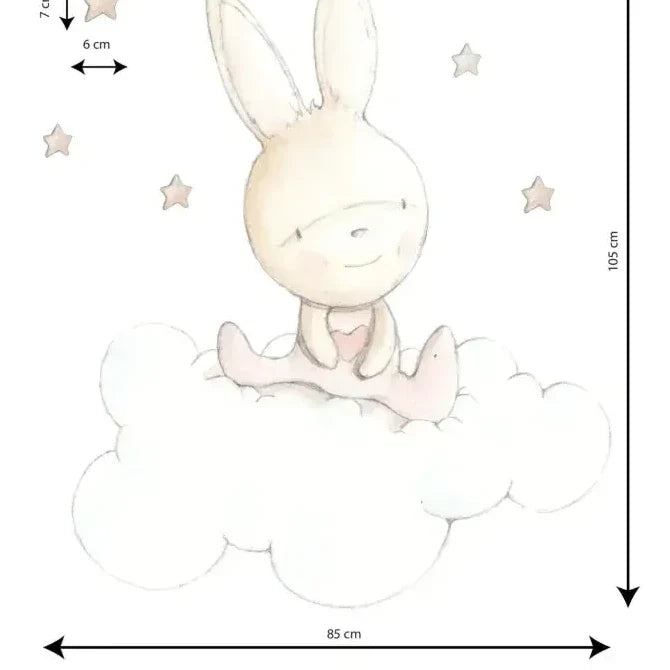 Vinil decorativo infantil para tecido | Autocolante sem PVC