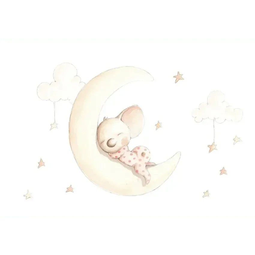 Vinilo para niños Sueños en la Luna | Autoadhesivo