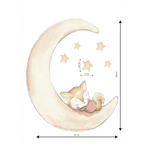 Vinilo infantil ardillas Chipmunk | Decorativo pintado a mano