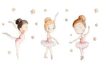 Vinilo decorativo infantil BAILAMOS | Pintado a mano para niños
