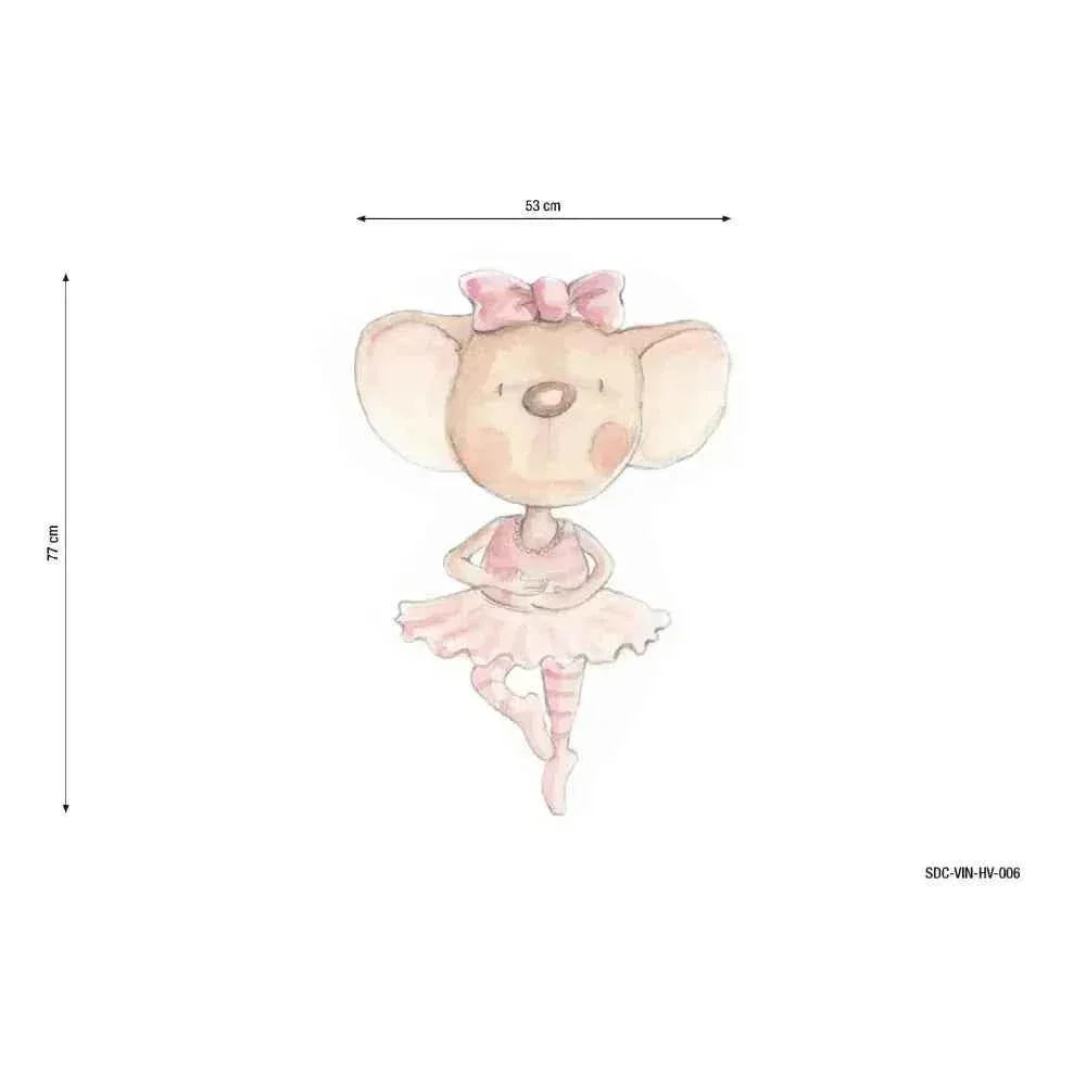 Vinil decorativo infantil Dançar com Borboletas