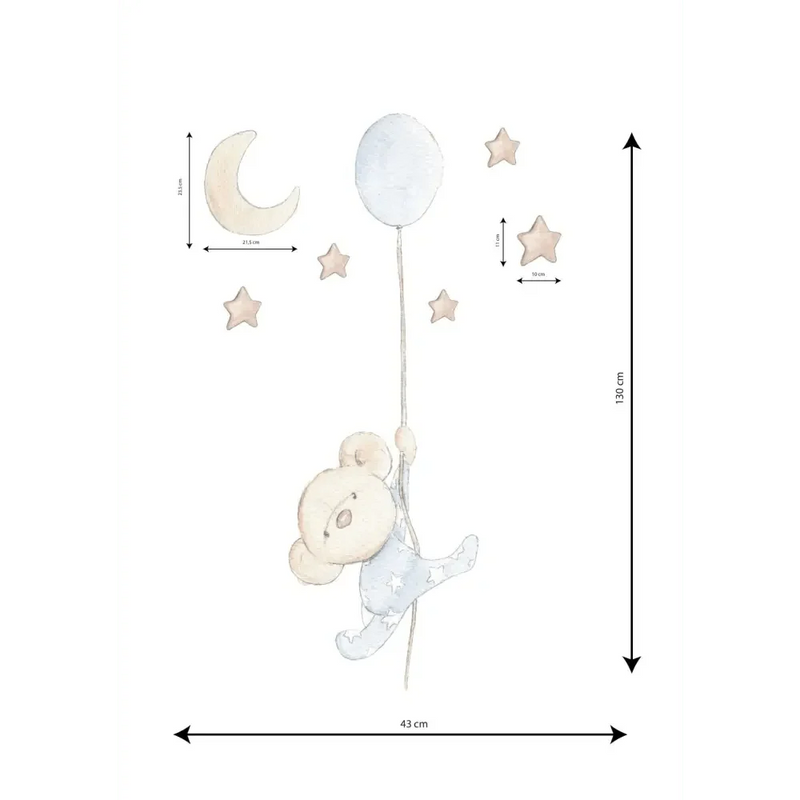 Vinilo Decorativo Infantil BALLOON BOY - SUEÑOS DE CIGUEÑAViniloArts & Entertainment > Hobbies & Creative Arts > Arts & Crafts > Art & Crafting Materials > Embellishments & Trims > Decorative Stickers
