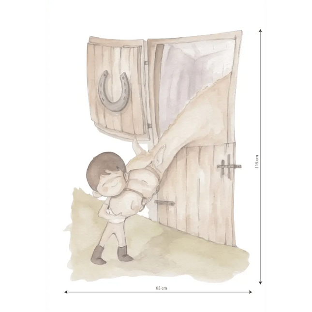 Vinilo Decorativo Infantil Caballos LOVE HORSE BOYViniloArts & Entertainment > Hobbies & Creative Arts > Arts & Crafts > Art & Crafting Materials > Embellishments & Trims > Decorative Stickers