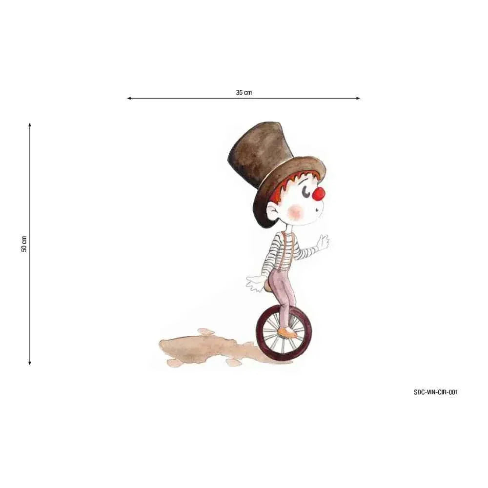Vinilo decorativo infantil circo XL | Dibujos a mano