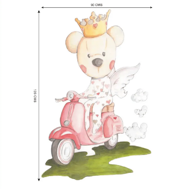 Vinilo Decorativo Infantil CLOE VESPAViniloArts & Entertainment > Hobbies & Creative Arts > Arts & Crafts > Art & Crafting Materials > Embellishments & Trims > Decorative Stickers