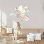 Vinilo decorativo infantil | coche de carreras para niños