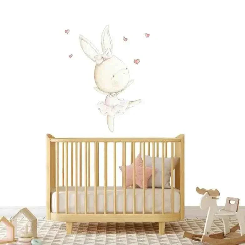 Coelho Dançante 01 Vinil Decorativo Infantil | Para Crianças