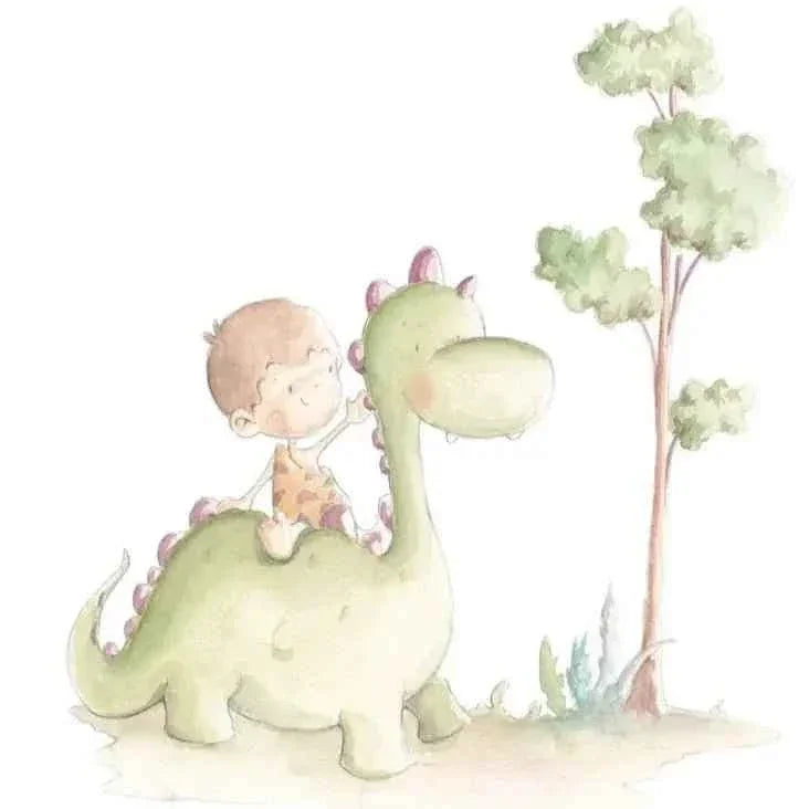 Vinilo decorativo infantil con dinosaurios | Para decorar paredes