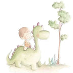 Vinilo decorativo infantil con dinosaurios | Para decorar paredes