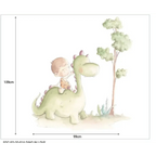 Vinilo decorativo infantil con dinosaurios | Para decorar paredes